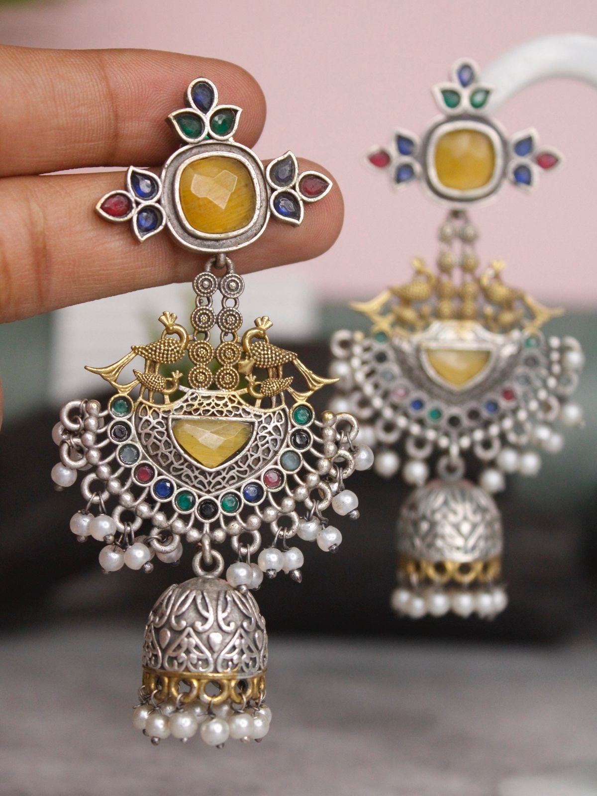 Rajasthani traditional jhumka